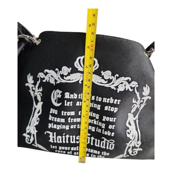 NWOT Multipurpose Vegan Suede Letters Shoulder Bag Spacious Interior Casual - Picture 4 of 14